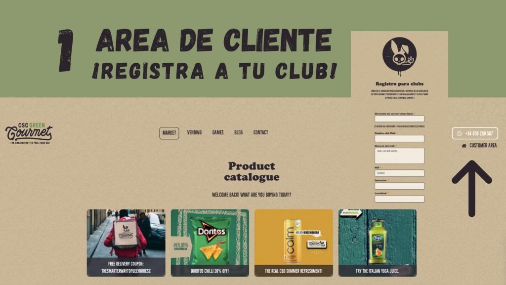 clientes csc green gourmet