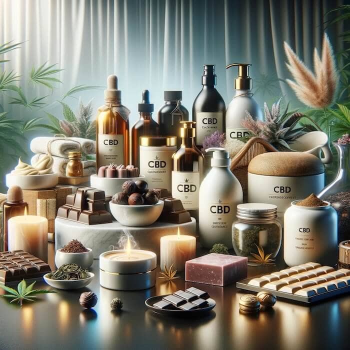 Ideas de negocio en el sector cannabis en España - Productos con CBD
