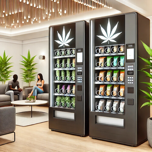 Vending para clubes sociales de cannabis | Máquinas expendedoras para Asociaciones de Cannabis | máquinas dispensadoras de CSC Green Gourmet